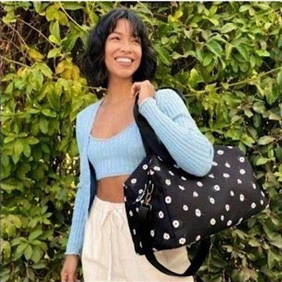 ALice + Olivia  DUFFEL BAG - DAISY PRINT - Alice And Olivia - Picture 1 of 9